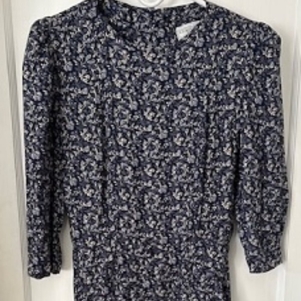 Vintage E.D. Michaels Floral Dress in Size 7-8